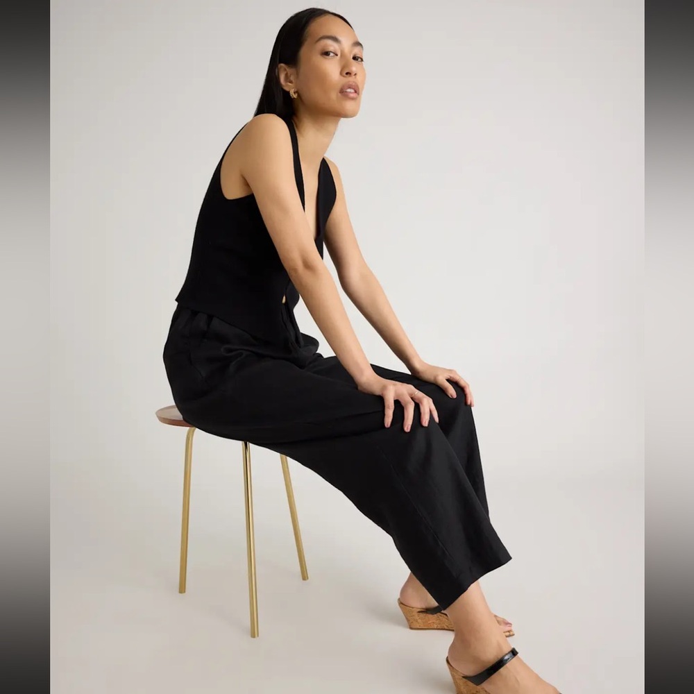 100% Linen European Pants - Picture 2 of 5
